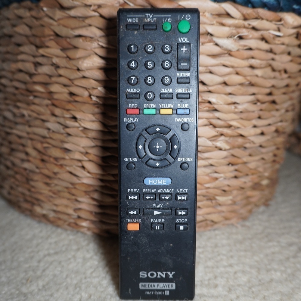 Sony RMT-D301 Media Player Remote Control- Used